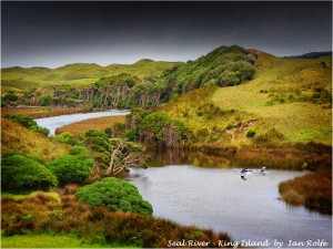 Scenery near King Island Accommodation